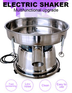 90W Electric Automatic Flour Sifter Shaker Vibrating Sieve Machine for Granule Powder Grain 1680 r/min