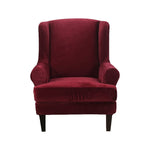 Wingback Chair Cover Stretch Armchair Sofa Slipcover Wing Chair Covers