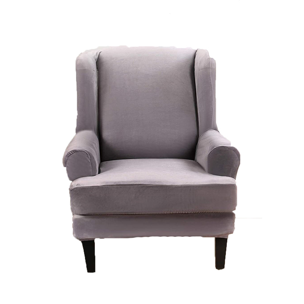 Wingback Chair Cover Stretch Armchair Sofa Slipcover Wing Chair Covers