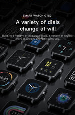 GTS2 1.69'' Waterproof Smart Watch Health monitor with 16 Sport Modes Music Control 45 Days Long Standby