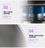 90W Electric Automatic Flour Sifter Shaker Vibrating Sieve Machine for Granule Powder Grain 1680 r/min