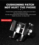 Bicycle Phone Mount with 360° Adjustable Free Rotation Anti-Shake for Motorcycle Scooter Mountain Bike Phone Holder