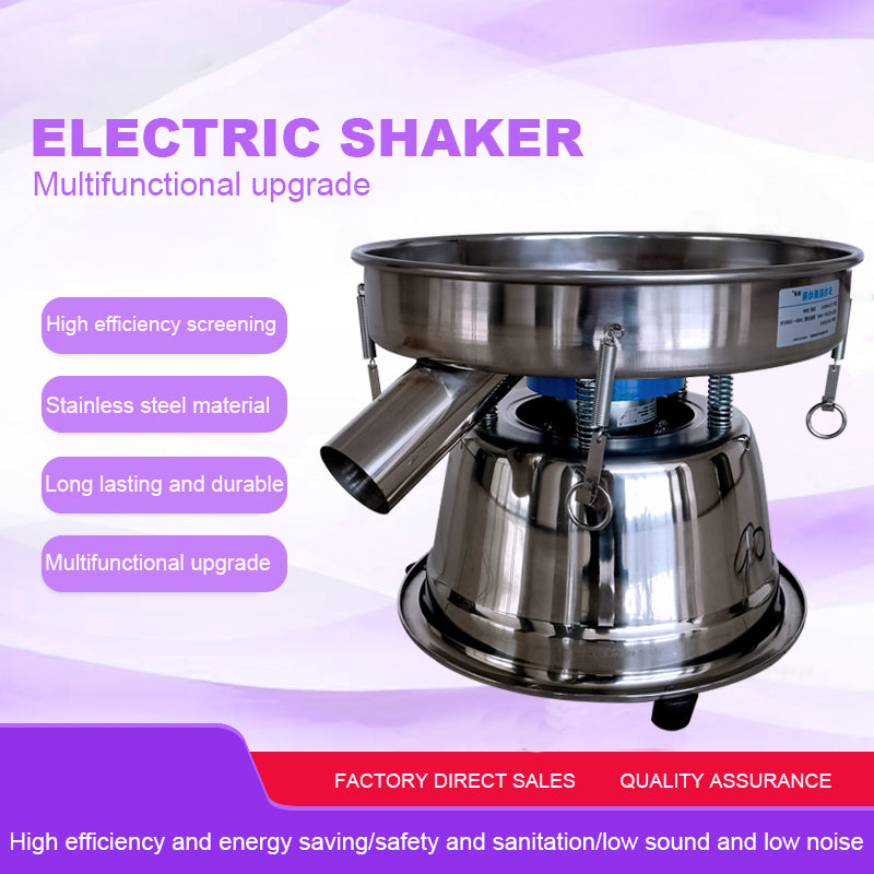 90W Electric Automatic Flour Sifter Shaker Vibrating Sieve Machine for Granule Powder Grain 1680 r/min