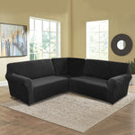5 Seater L Shape Velvet Sofa Cover Velvet L Shaped Sofa Cover Washable Sofa Cover