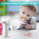 Portable Handheld Nebulizer Machine Mesh Steam Inhaler for Kids, Adults