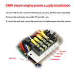 4.5KW Sauna Machine Steamer Spa Generator Sweat Room Equipment Steam Generator