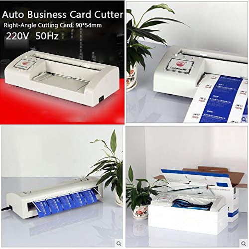 110V Business Card Cutter Binding machine Electric Cutter for Business Advertising Promotions Customer Giveaways