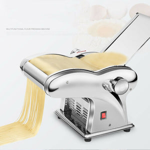 110V Pasta Maker Roller Machine Electric Dumpling Skin Noodle Machine (1 2 3 4 Knife)