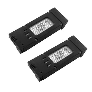 2 Pack 3.7V  850mAh Lipo Battery for Eachine E58 S168 JY019 JD-19 Drone X Pro RC Drone Quadcopter