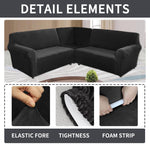 5 Seater L Shape Velvet Sofa Cover Velvet L Shaped Sofa Cover Washable Sofa Cover
