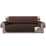(3 seaters) water-resistant sofa cover, non-slip couch cover with elastic straps, armchair cover, soft quilted seat for dogs and pets