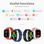 Smart Watch for Men Women with Heat Rate Sleep Blood Pressure Monitor IP68 Waterproof Fitness Tracker of 24 Sports Modes