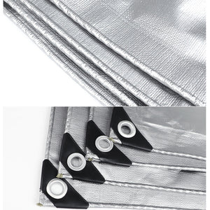 Tarpaulin with eyelets, PE waterproof fabric tarpaulin, UV-stable, tear-resistant truck tarpaulin