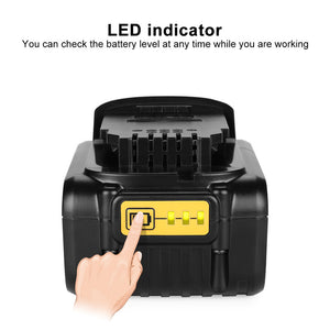 20V 6000mAh Lithium Ion Replacement Battery for DeWalt 18V DCB184 DCB200 DCB182 DCB180 DCB181 DCB182 DCB201 DCB206 L50
