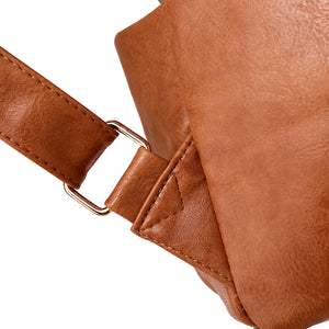 Women Backpack Purse PU Leather Travel Bag Convertible Satchel Handbags and Shoulder Bag, 9 Colors