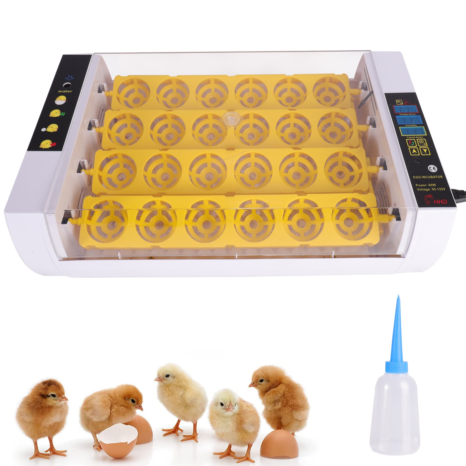 Egg Incubator Digital Incubators for Hatching Chicken Turkey Quail Fertilized Eggs