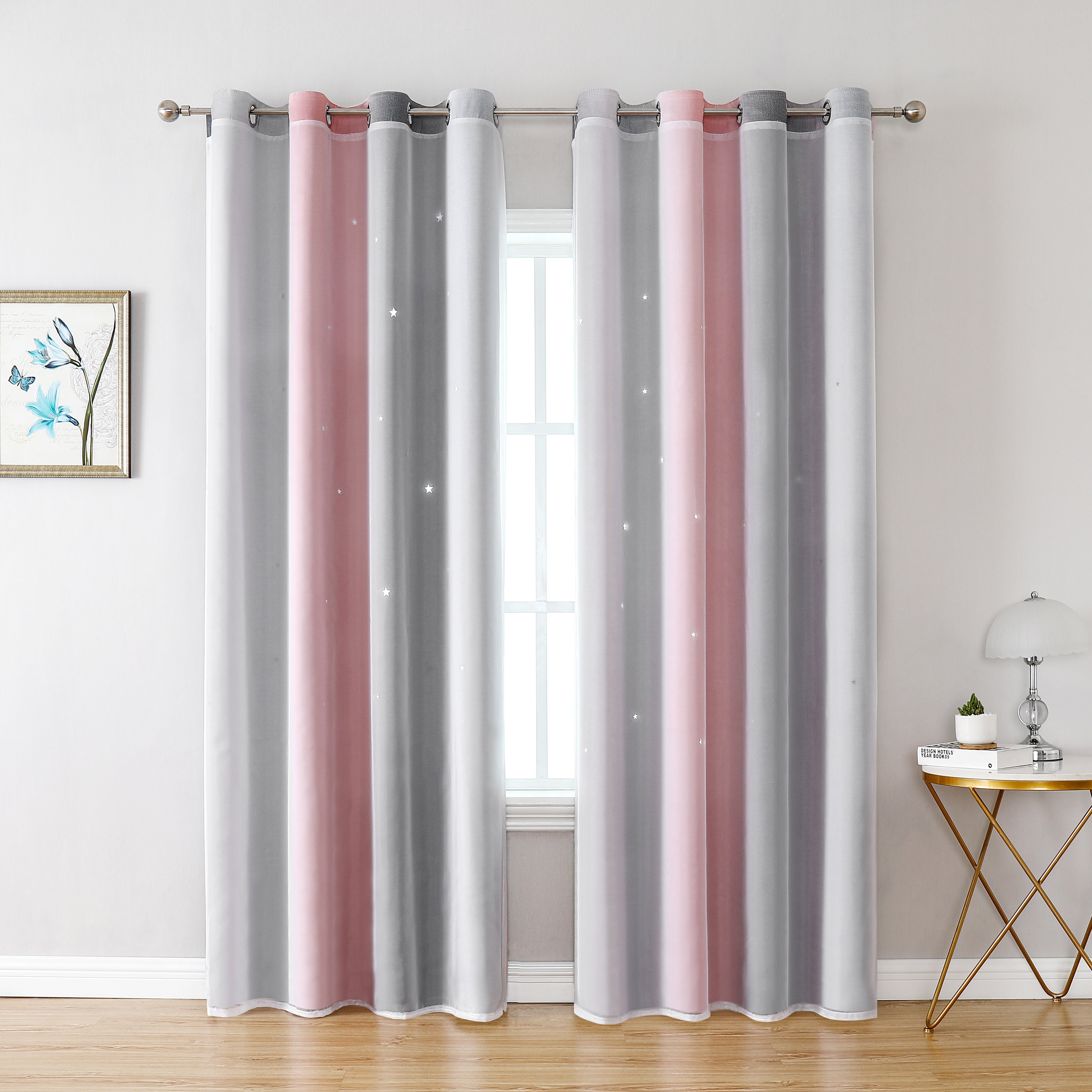 Star Curtain Star Blackout Curtain Bedroom Living Room Blackout Curtains Colorful