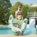 Inflatable Pool Float Chair Lounge for Adults, Pool Floaties Lounge with Cup Holder , Water Floats for Summer Swimming Pool Toys