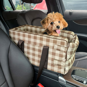 Waterproof Dog Kennel for Puppy Car Seat Upgrade Portable Pet Dog Car Seat