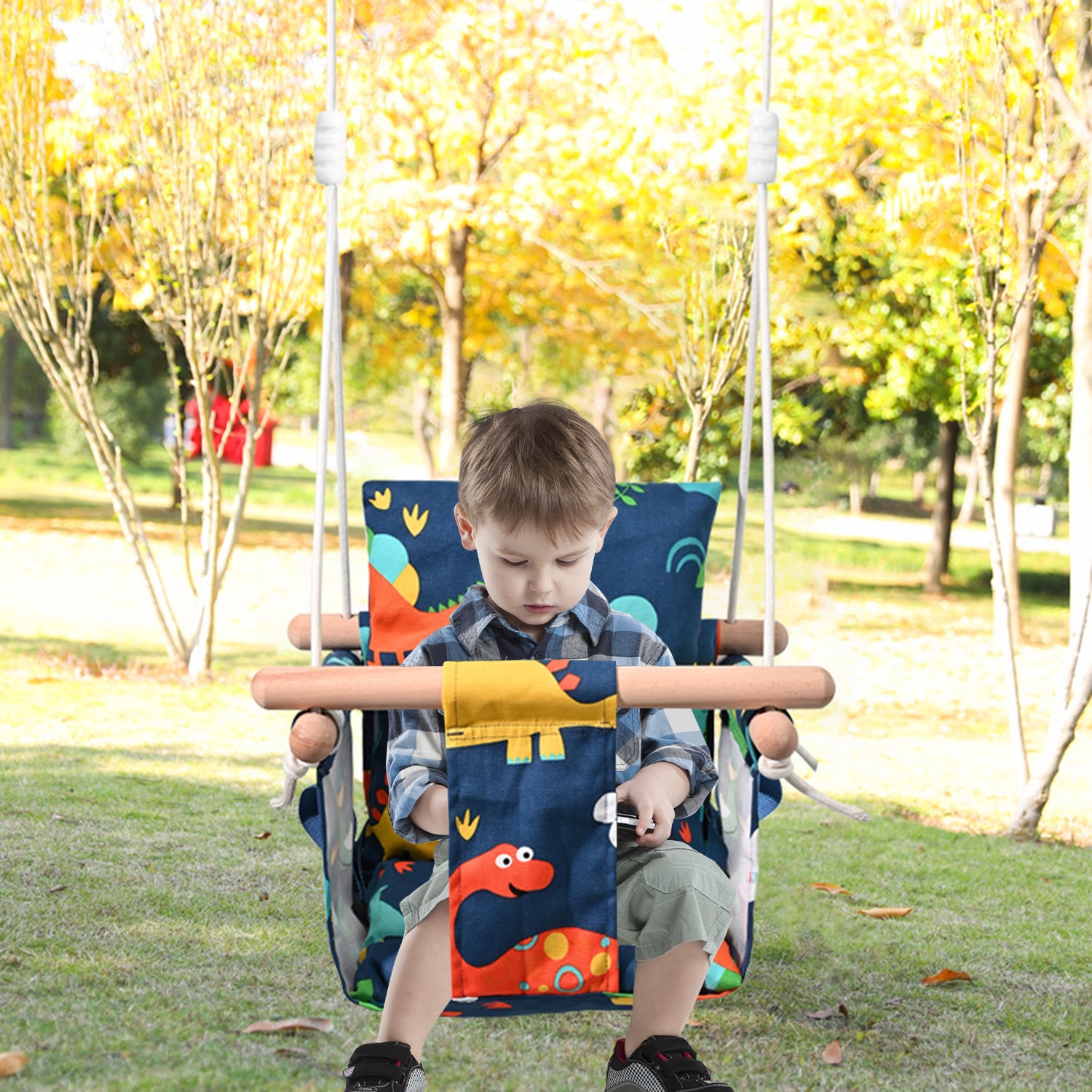 Toddler Outdoor Swing Seat Lightweight Outdoor Hanging Swing Tree Swing Seat