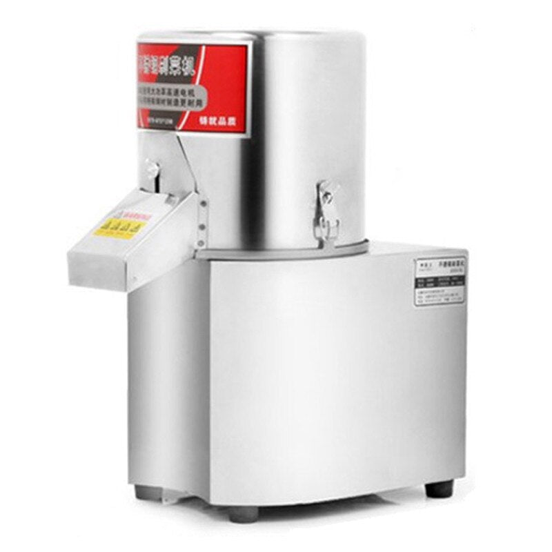 110V Commercial Food Processor 1350RPM/600W  Electric Food Cutter Stainless Steel Food Processor Perfect for Vegetables Fruits Grains Peanut Ginger Garlic