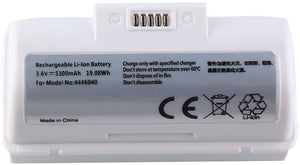 2 PACK High Capacity 3.7V 5300mAh Replacement Li-ion Battery Compatible with iRobot Braava Jet 240 241 244