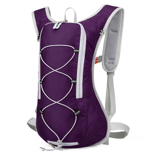 Insulated Hydration Backpack with 2L Water Bladder for Running Cycling Camping Hiking