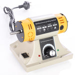 350W Mini Table Saws Polisher Multifunction Jewelry Rock Bench Grinding Machine 0-10000r/min