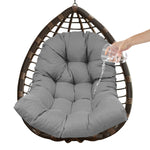 Hanging Basket Seat Cushion, Thicken Egg Chair Cushion, Washable Hanging Basket Chair Cushion