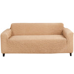 Stretch Sofa Cover, Jacquard 3D Collection stretch sofa cover, one-piece form-fitting washable slipcover