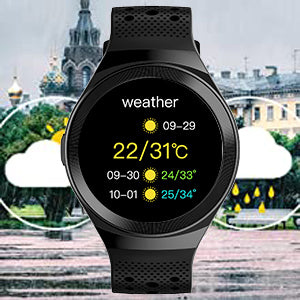 Sports Watch with Heart Rate Monitoring Waterproof 10 Sport Modes Store Data for Unlimited Time Support Google Fit