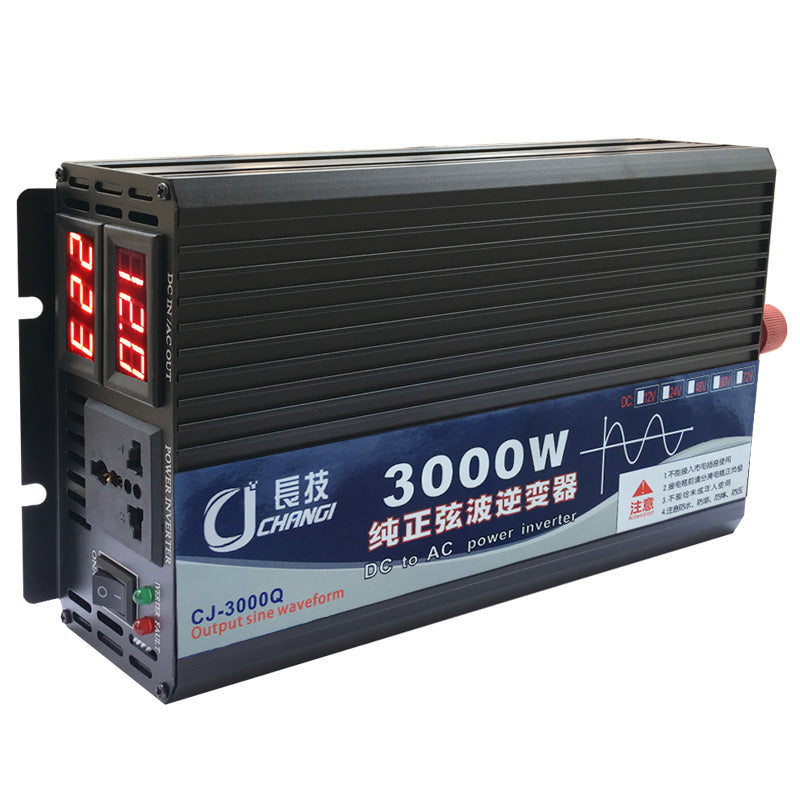 1000W 3000W 5000W 6000W DC 12V 48V to AC 110V Pure Sine Wave Power Inverter