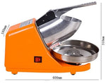 300W 220V Electric Ice Shaver Crusher Snow Cone Maker Machine for Household  Commercial