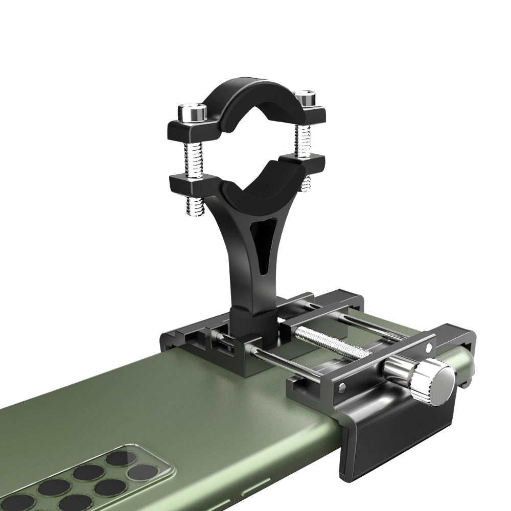 Bicycle Phone Mount with 360° Adjustable Free Rotation Anti-Shake for Motorcycle Scooter Mountain Bike Phone Holder