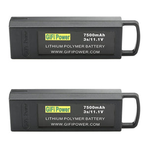 2 PACK 7500mAh 3S LiPo Battery For YUNEEC Q500 / Q500+ / Q500+PRO  Typhoon G RC Drone
