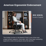 （Pro version）Ergonomic office chair with footrest, High back desk chair with unique adjustable lumbar support, office chair with 4D armrest