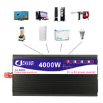 4000W Power Inverter DC12V/24V/48V to AC 110V Modified Sine Wave inverter