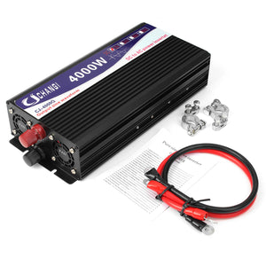 4000W Power Inverter DC12V/24V/48V to AC 110V Modified Sine Wave inverter