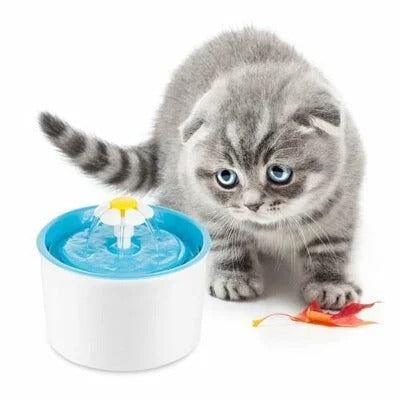 1.6L Pet Fountain Automatic Dog Cat Drinking Bowl Cat Water Fountain