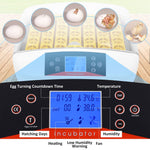 41 Egg Incubator Poultry Hatching Machine with Temperature Control Small General Digital Incubator Breeder Hatcher