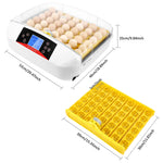 41 Egg Incubator Poultry Hatching Machine with Temperature Control Small General Digital Incubator Breeder Hatcher