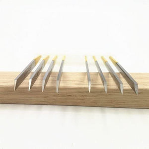 13Pcs Jewelry Engraving Cutting Bits Wood Carving Cutting Tool for Pneumatic Impact Engraving Machine Tool