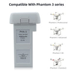 15.2V 4980mAh LiPo Battery for DJI phantom 3 Professional,Standard,Advanced Drone
