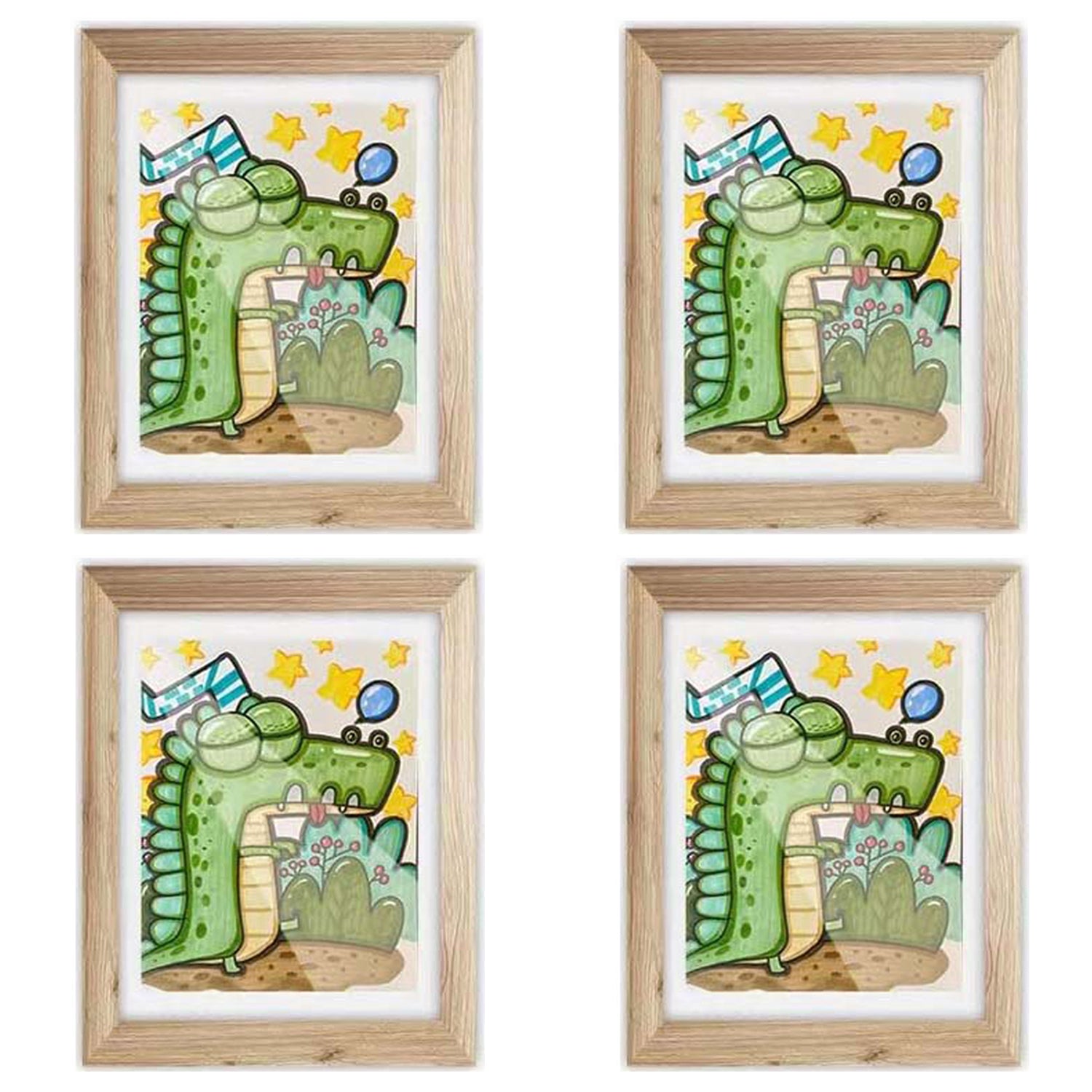 Kids Art Frame, Kids Art Frames Front Opening, Kids Artwork A4 Picture Frames Changeable