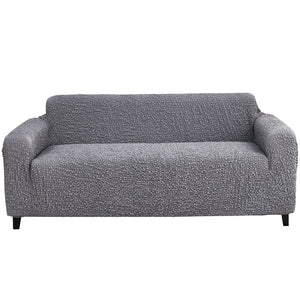 Stretch Sofa Cover, Jacquard 3D Collection stretch sofa cover, one-piece form-fitting washable slipcover