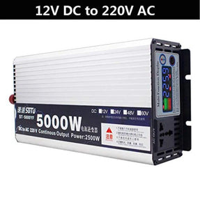 5000W Power Inverter DC12V/24V/48V/60V to AC 220V Modified Sine Wave inverter