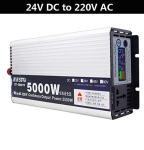 5000W Power Inverter DC12V/24V/48V/60V to AC 220V Modified Sine Wave inverter