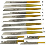 13Pcs Jewelry Engraving Cutting Bits Wood Carving Cutting Tool for Pneumatic Impact Engraving Machine Tool