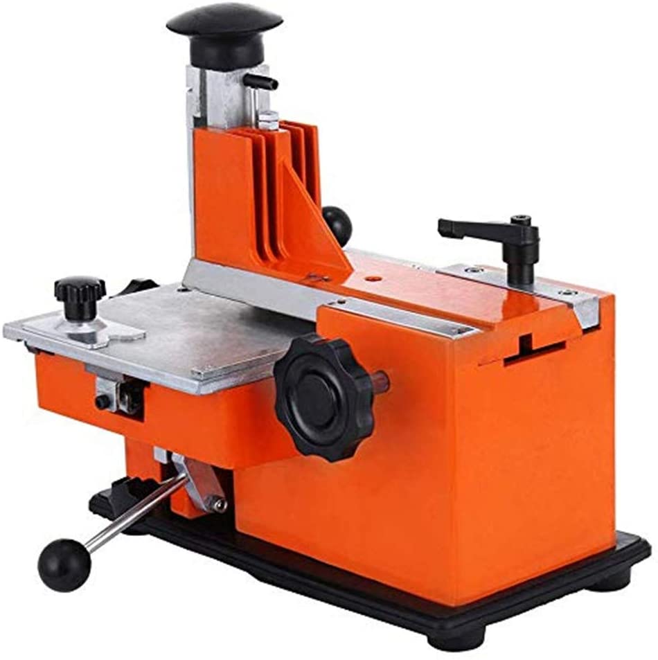 Semi-Automatic Sheet Embosser Nameplate Metal Embosser Working Plate Embossing Label Maker Machine with 4mm Plate