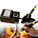 110V 60W Laser Wood Burning Pyrography Machine Adjustable Wood Burner Set Tool